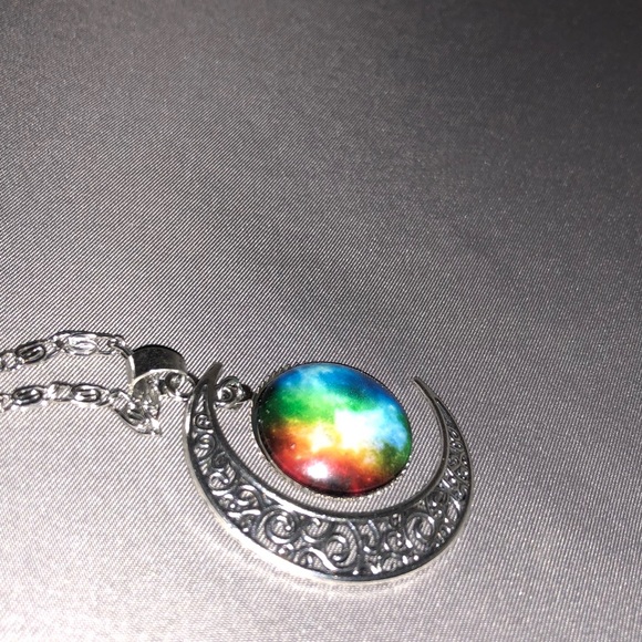 “Unity” Moon Necklace - Picture 4 of 5